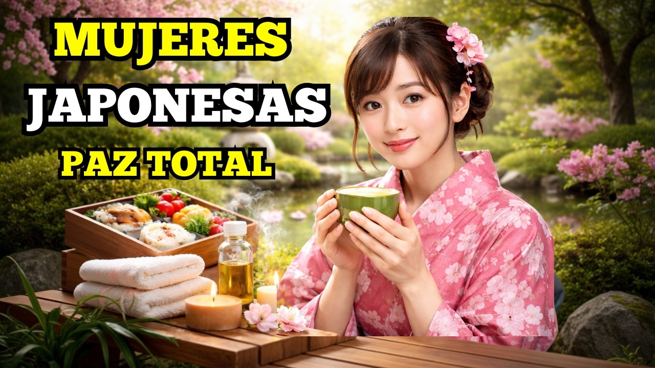21 hábitos japoneses que las mujeres usan para vivir tranquilas y sin estrés