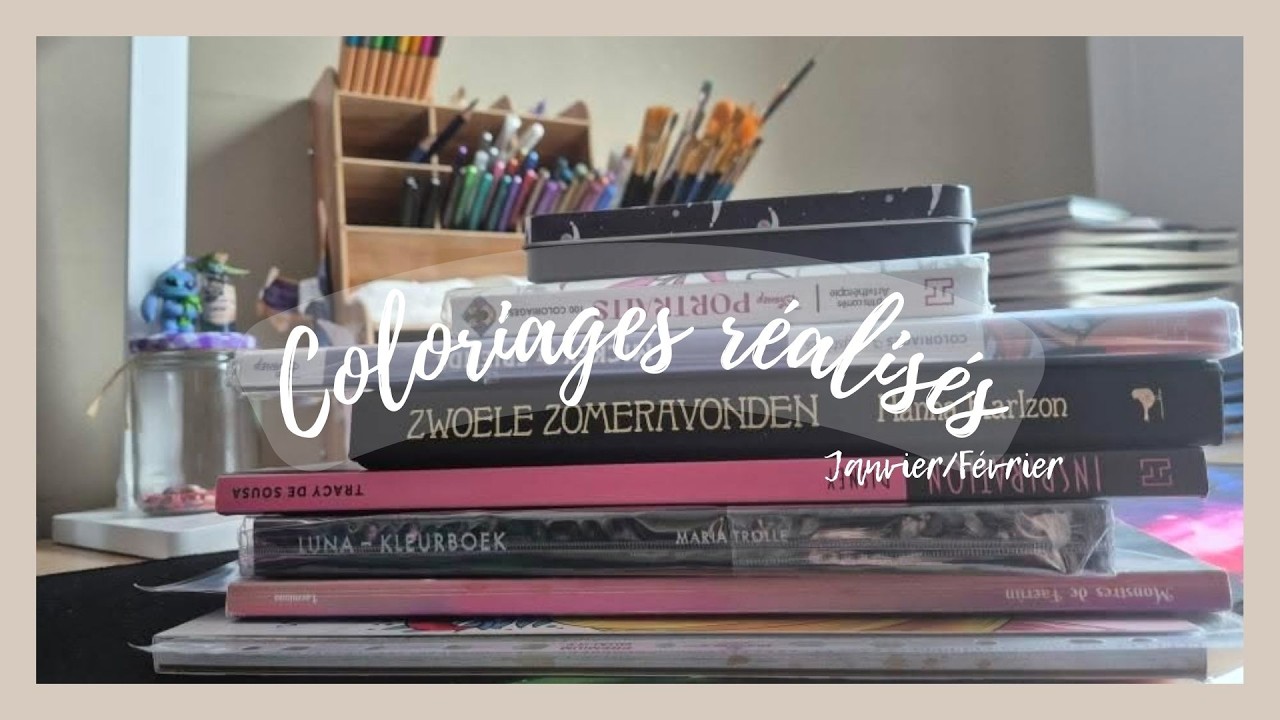 Coloriages réalisés | Janvier-Février 2026 ❄️ Pioche colo en commun Mars/Avril