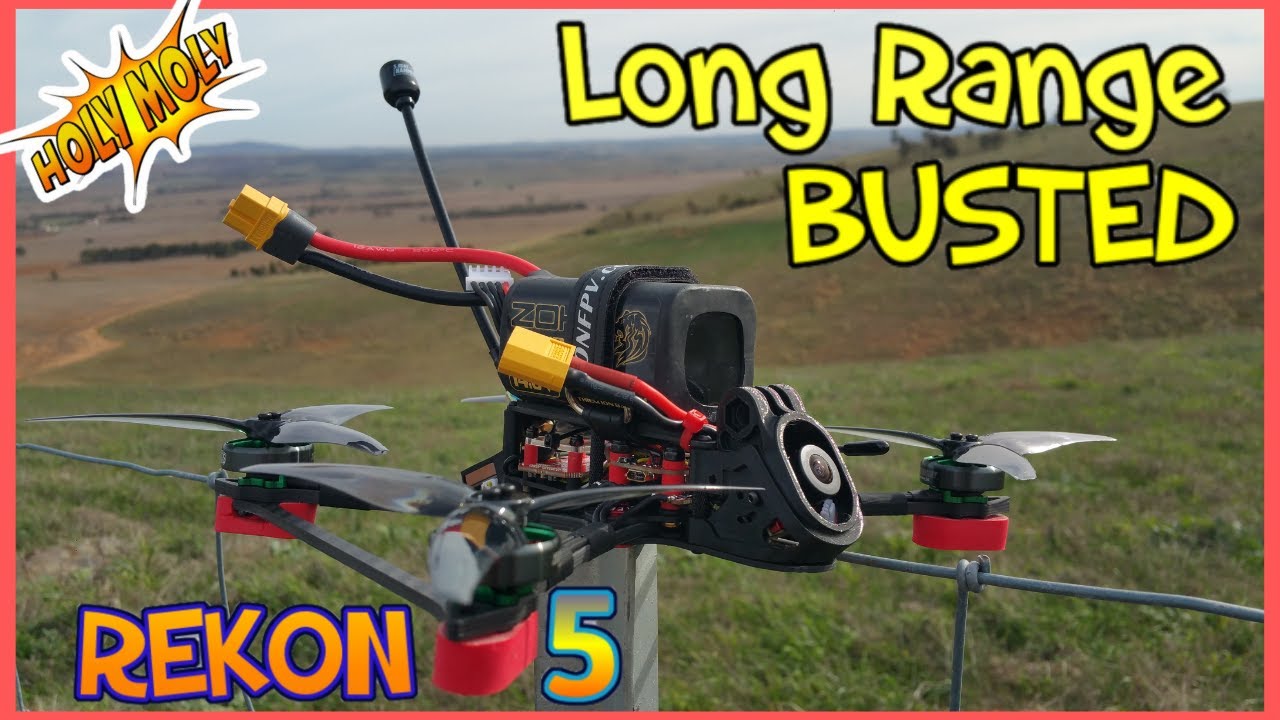Rekon 5 HGLRC FPV Drone - Аналог: ТЕСТ ДАЛЬНОСТИ ... 😍