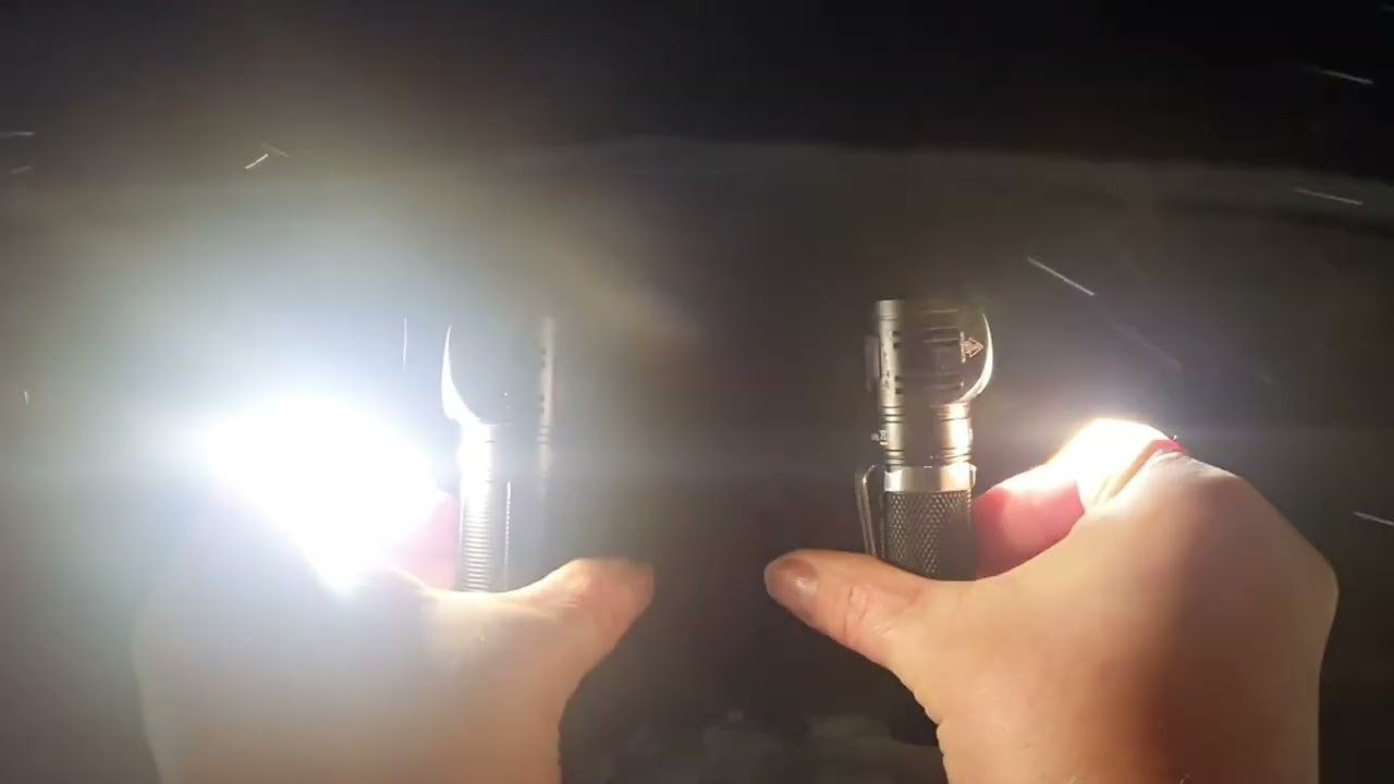 SOFIRN HS40 VS SP40 BEAM SHOT TEST TURBO MODE