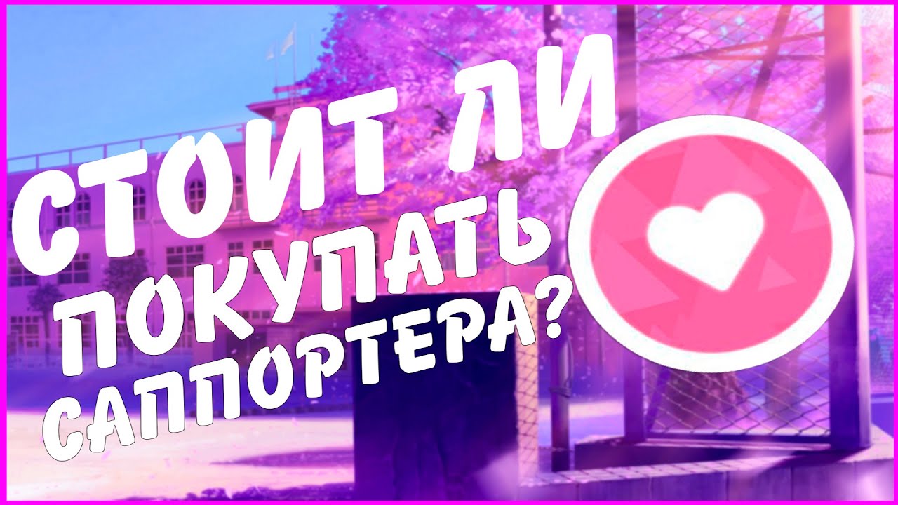 СТОИТ ЛИ ПОКУПАТЬ САППОРТЕРА?