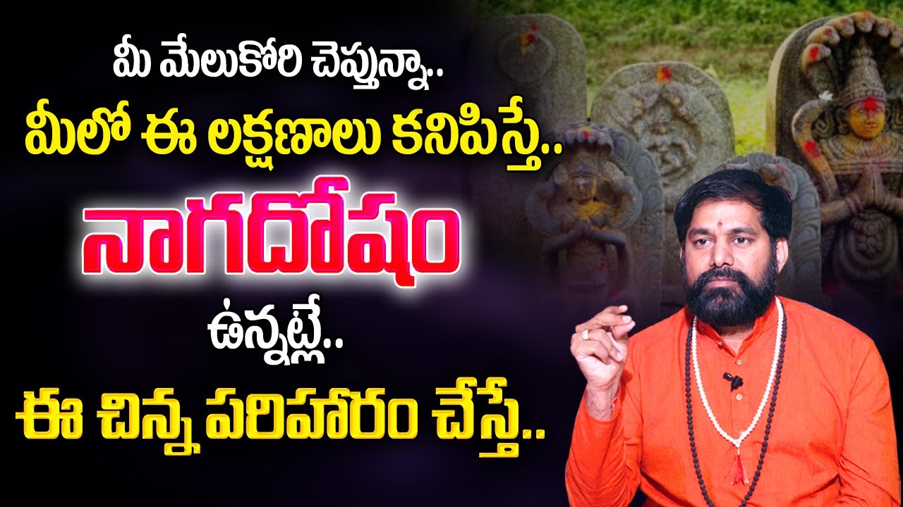 Pradeep Joshi : నాగదోష నివారణ | Naga Dosham Pariharam | Pradeep Joshi Remedies | My Destiny