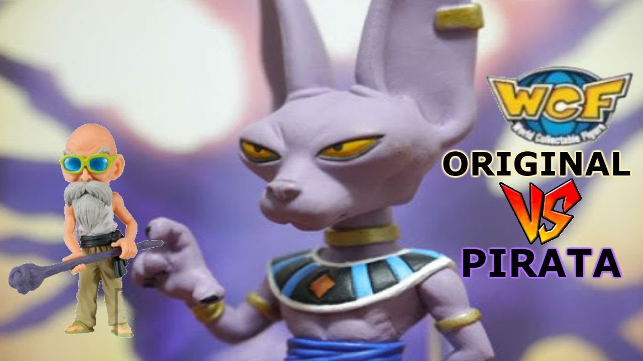 DRAGON BALL WCF ORIGINAL VS PIRATA