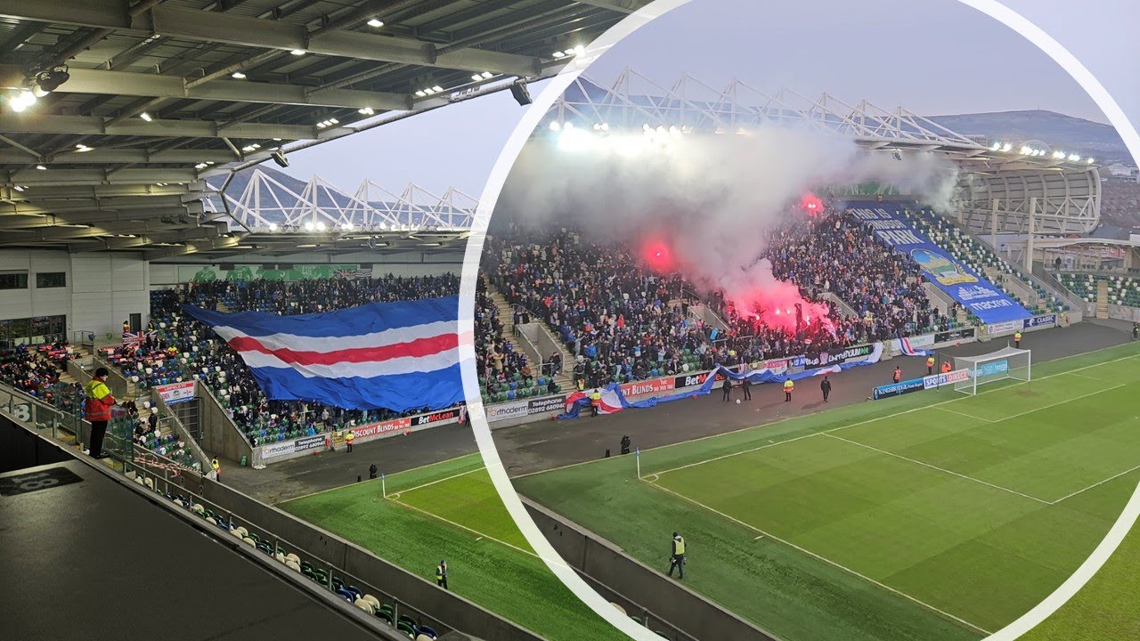 Linfield v Glentoran on boxing day