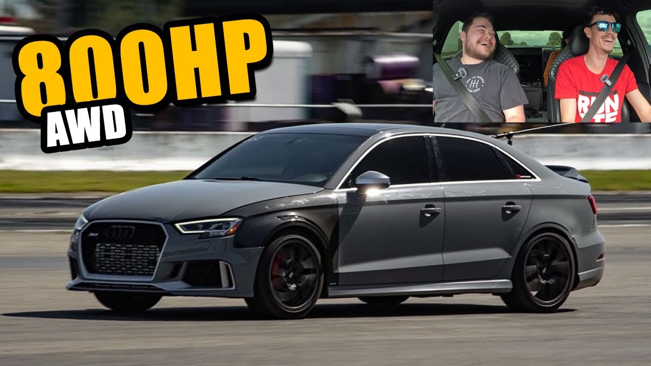 INSANE 800HP Audi RS3!! - The Perfect Daily Driver? (DAZA ON 40+ PSI )