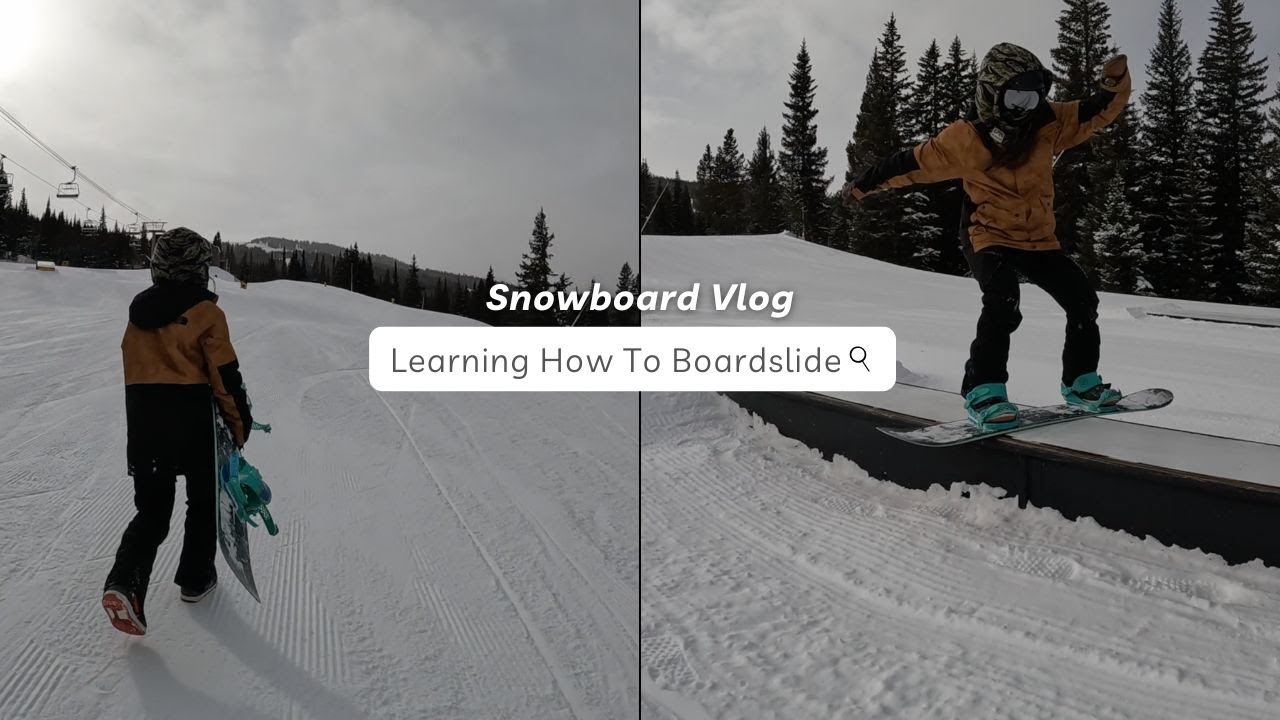 Learning How To Boardslide | Copper Mountain