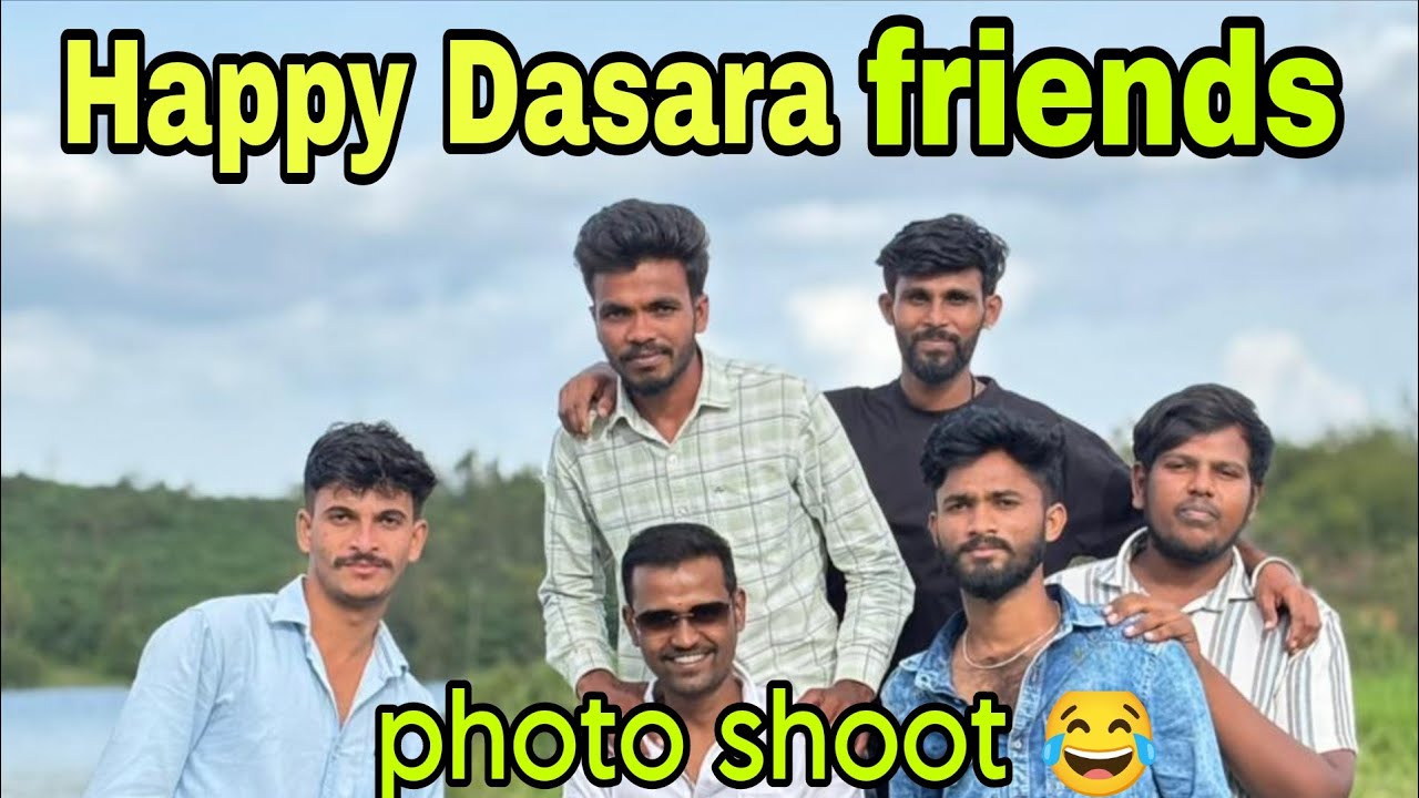 ￼ village boys photo shoot, happy Dasara friends, 😅❤️