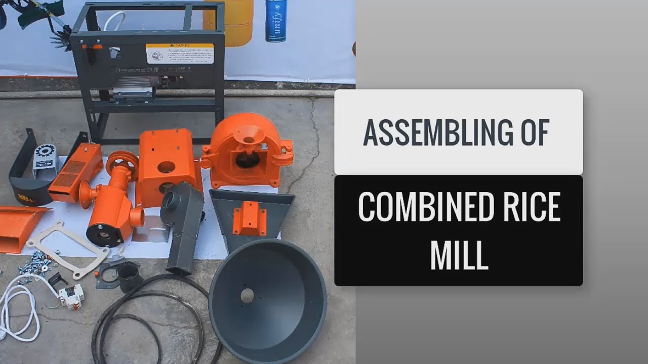 Assembling of Combined Rice Mill Chhibber Agri Equipments