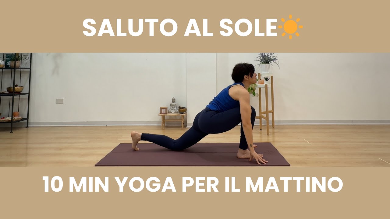 Yoga del Mattino: Saluto al Sole Completo | Surya Namaskara per Iniziare Bene la Giornata