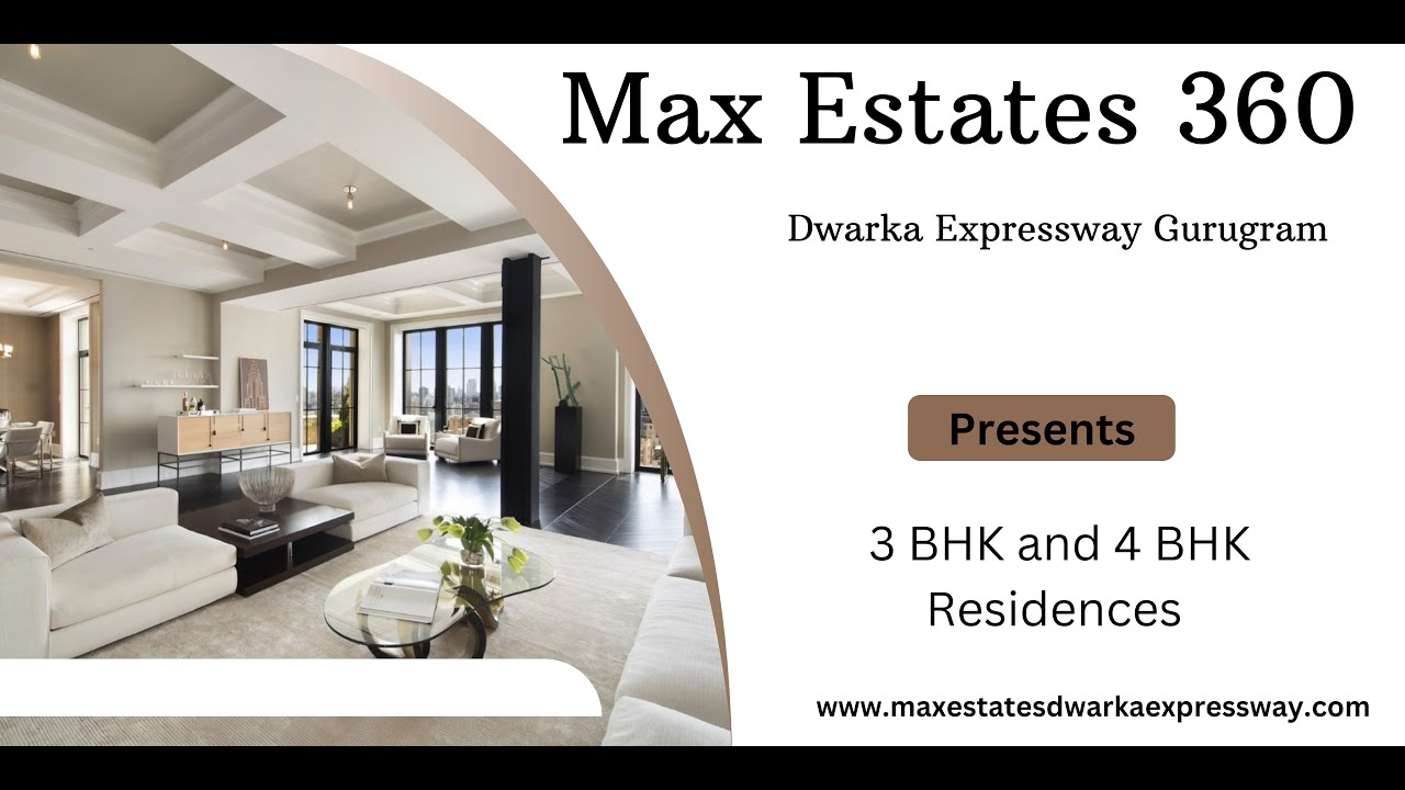 Max Estates 360 Dwarka Expressway Gurgaon -  Take The Next Move Now