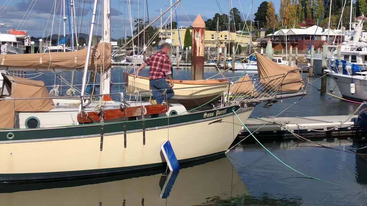 loading nesting dinghy