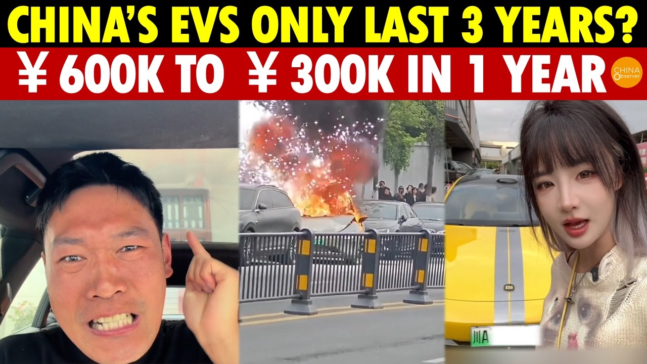 China&rsquo;s EVs Only Last 3 Years? Xiaomi SU7, Priced at ￥600K, Sells for Only ￥300K After 1 Year