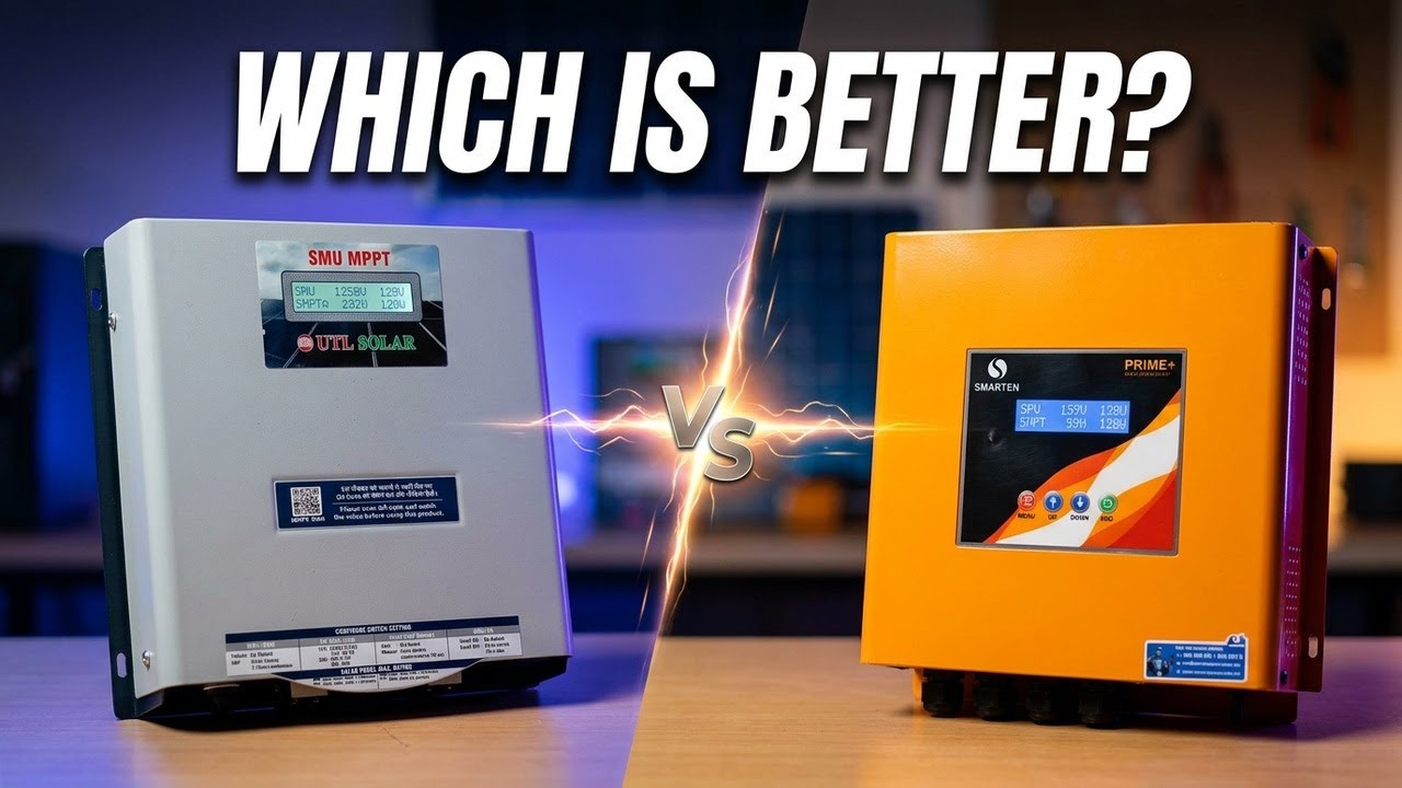 which is better - utl mppt solar charge controller or smarten mppt charge controller ?