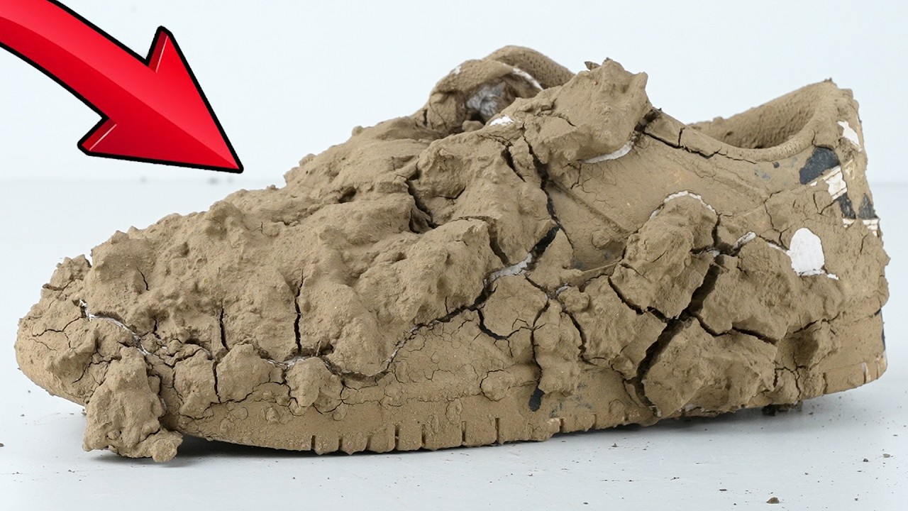 I Cleaned The World's DIRTIEST Nike Dunk Reverse Panda! | ASMR