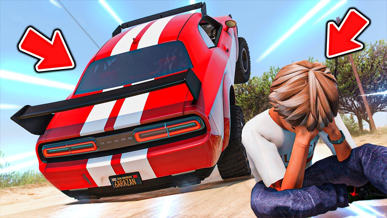 GTA V #58 ( الجار المليونير ) : سيارتي انسرقت في وسط المسابقة