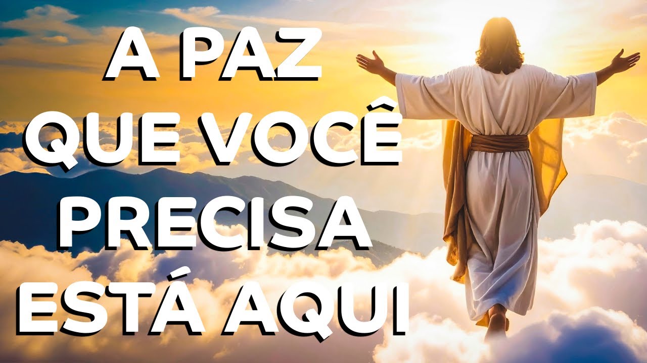 A PAZ VEM QUANDO VOCÊ CONFIA EM DEUS