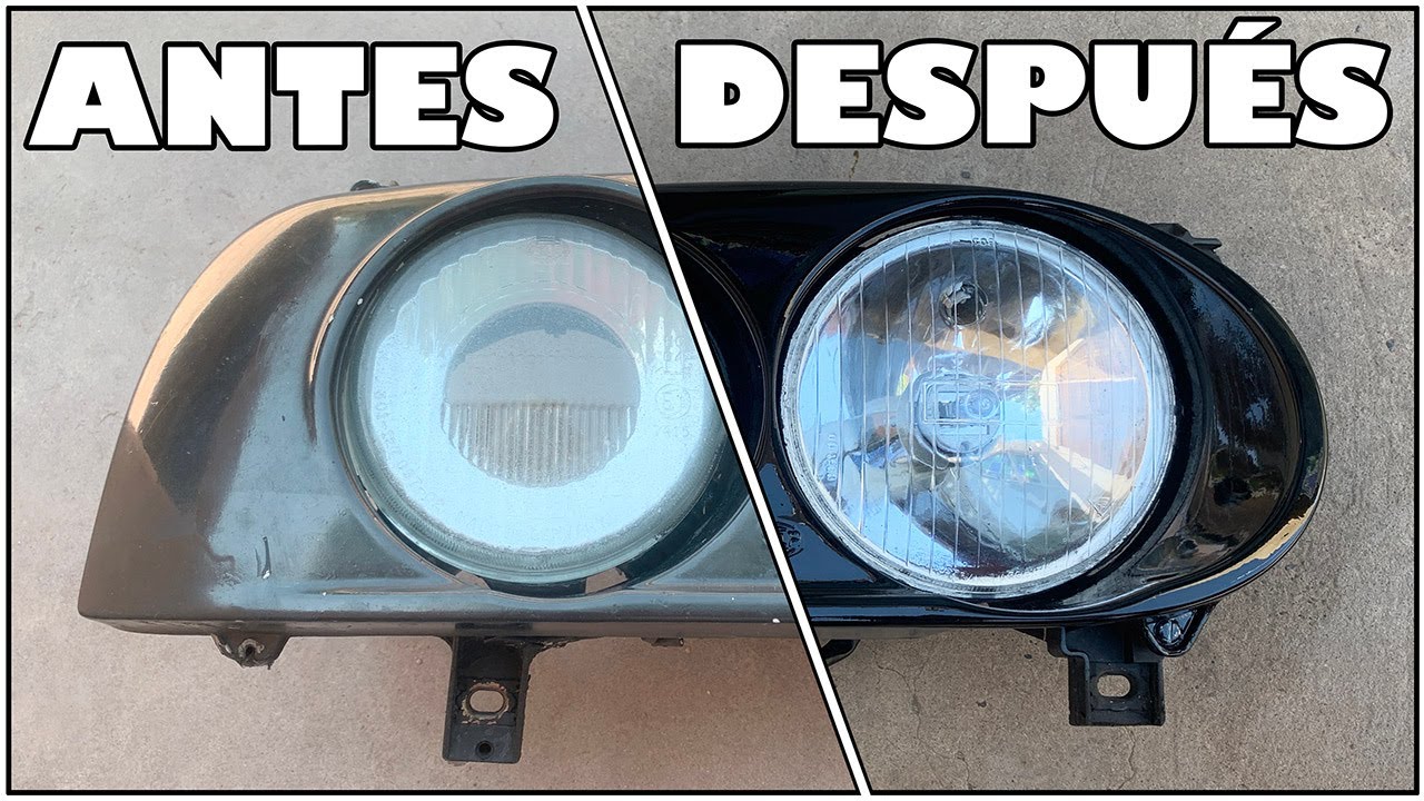 RESTAURACIÓN paso a paso de faros HELLA TWIN Golf MK3