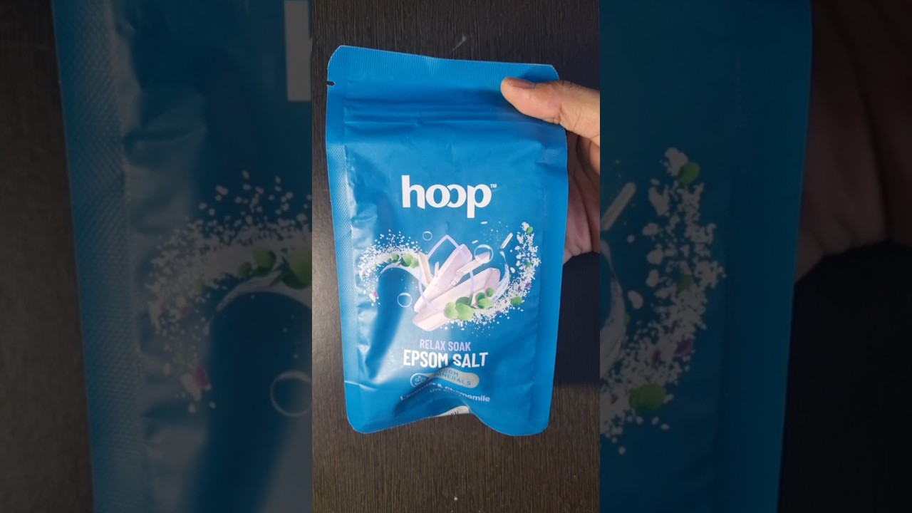 hoop Epsom Salt Lavender & Chamomile | Muscle Relaxation & Foot Soak Relief | 400g