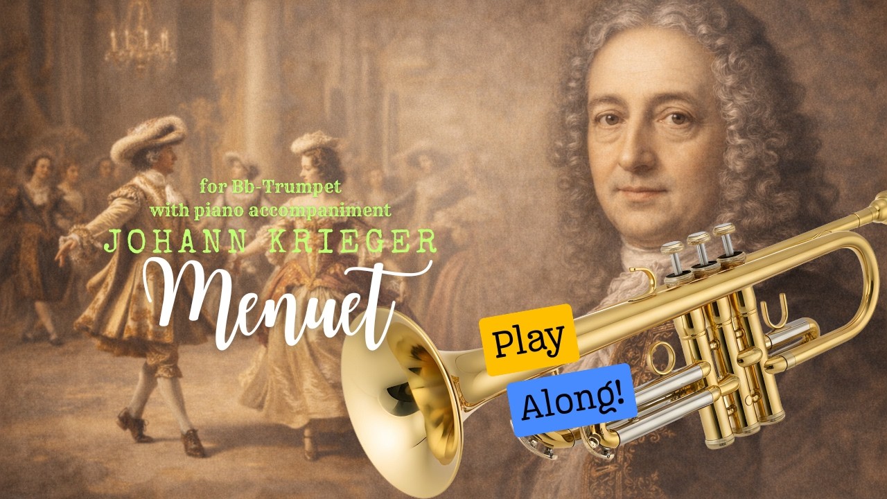 Menuet | Play-along for Trumpet and Piano