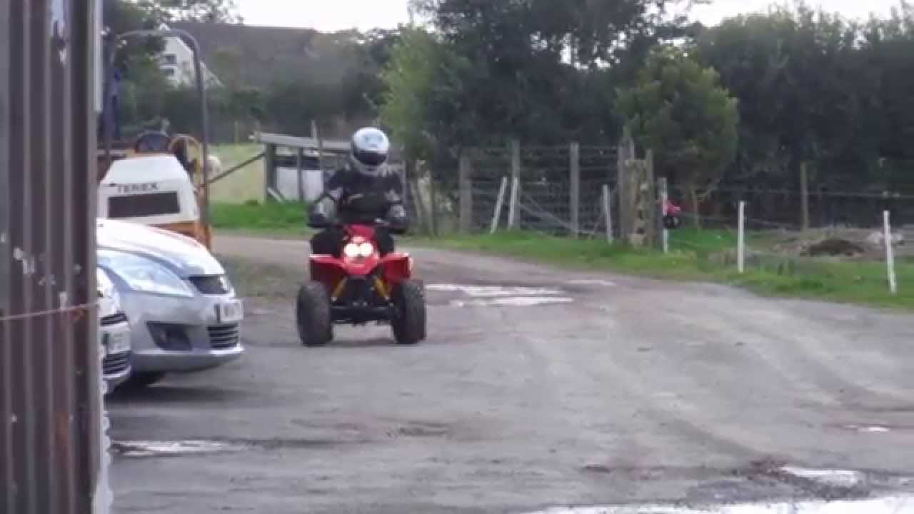 New Quadzilla R100 quad, test driven by our very own Stigg