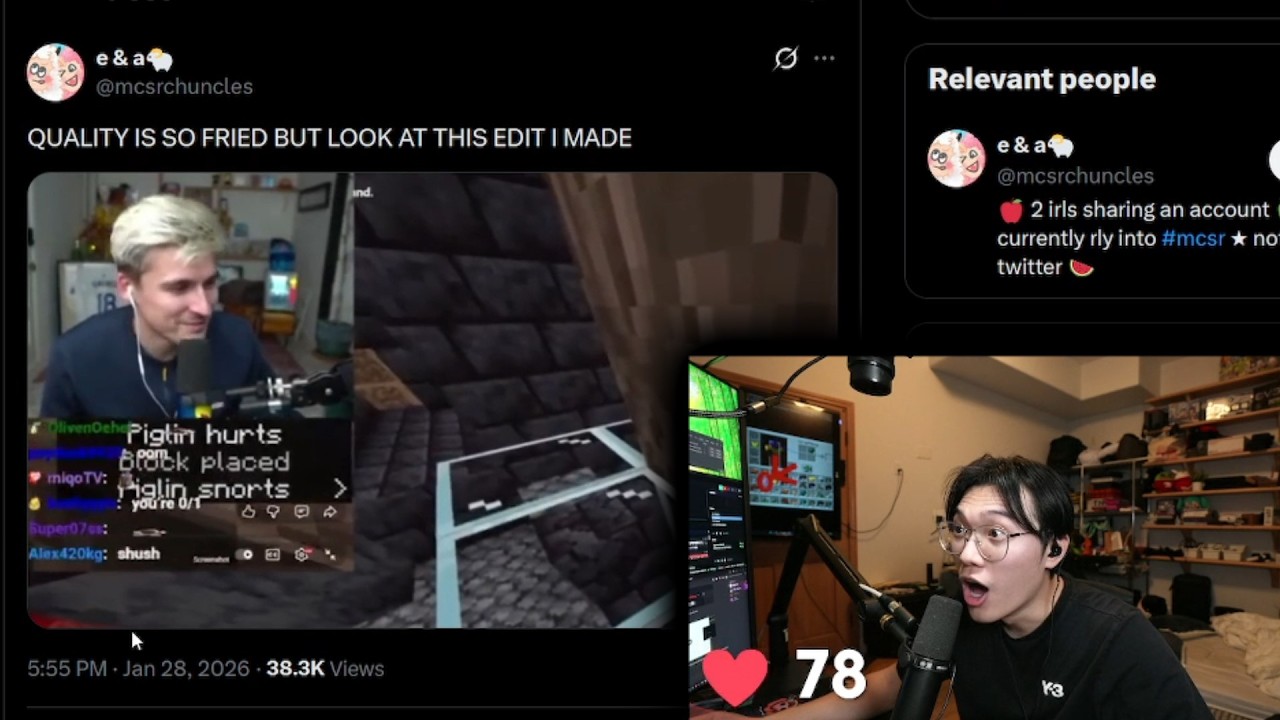 BTMC Reacts to Ludwig Professional Tech Play