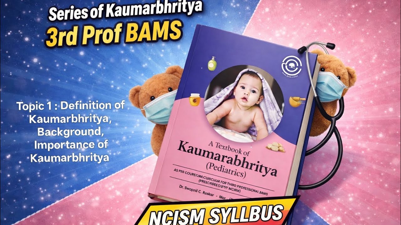 Definition Of Kaumarbhritya, Background And Importance Of Kaumarbhritya, History Of The Pediatrics, 