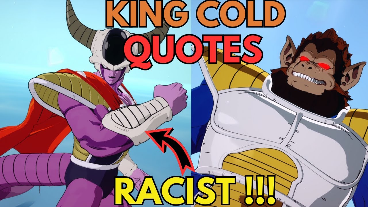 King Cold Quotes & Interactions Dragon Ball Sparking ZERO Quotes & Interactions