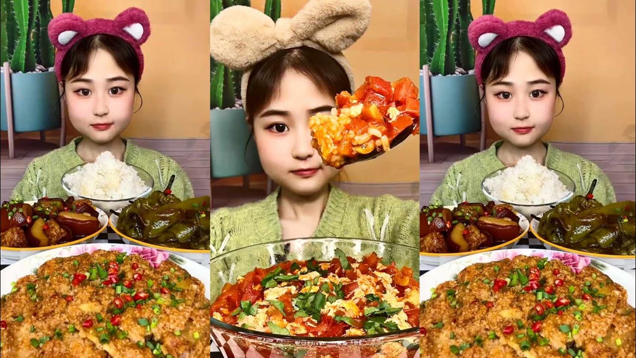 MUKBANG | CHINESE FOOD MUKBANG EATING SHOW | 삼겹살김치흰쌀밥 먹방 | 매운음식/중국먹방 | ASMR SPICY FOOD EATING SOUNDS