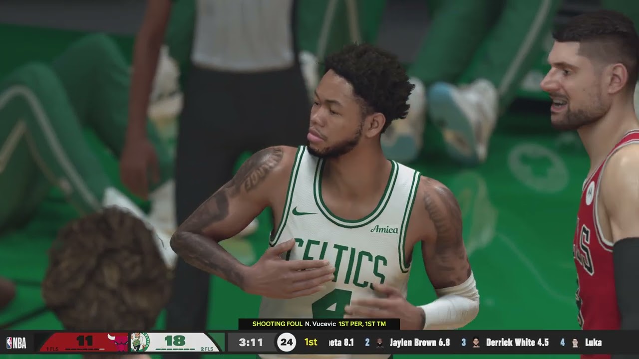 NBA 2K26 Boston Vs Chicago