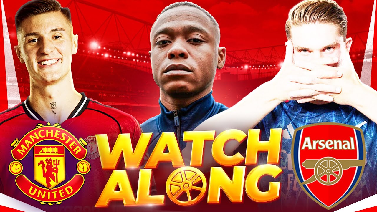Man United  0-1 Arsenal Live Watch along 🔴⚪ ​