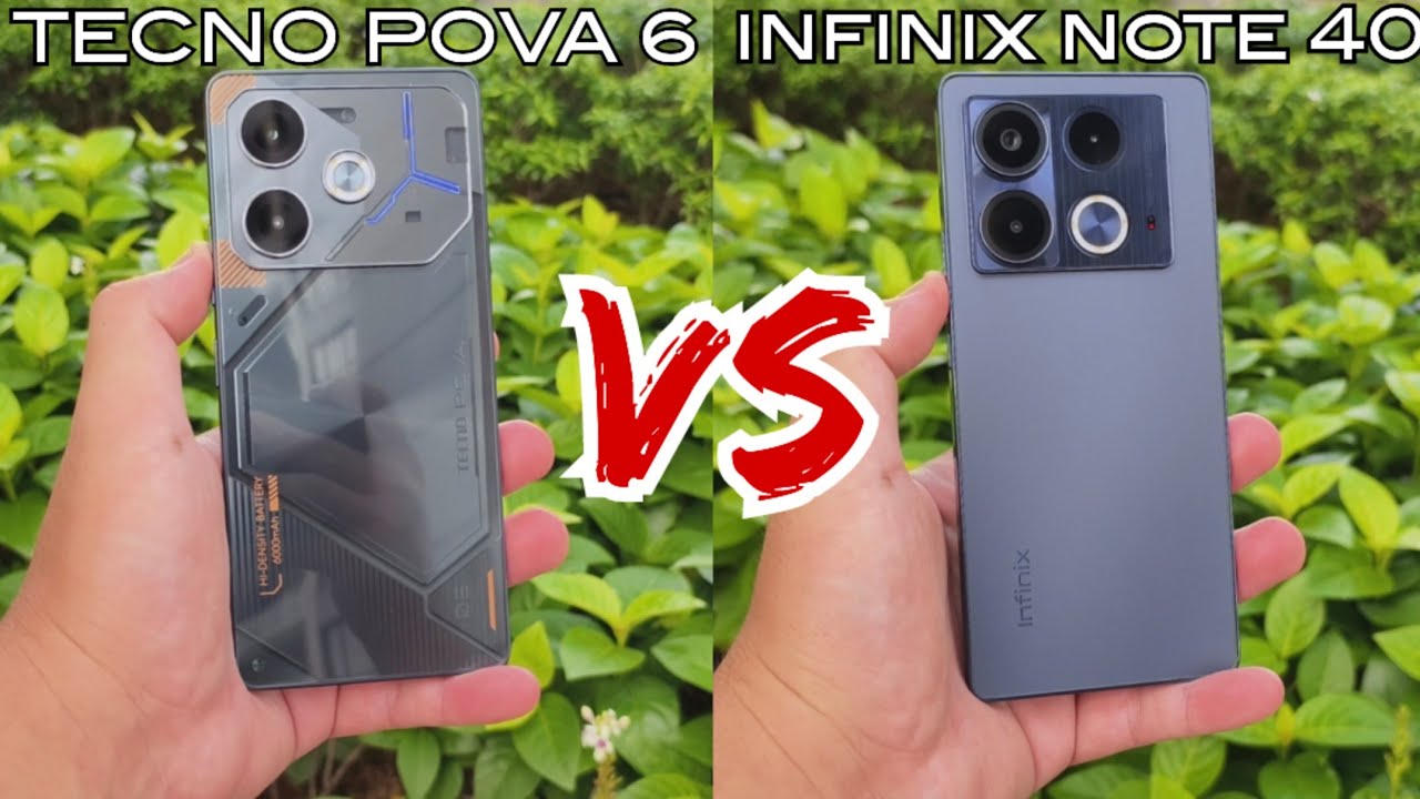 SAUDARA TAPI SALING HANTAM !! FULL COMPARISON TECNO POVA 6 VS INFINIX NOTE 40