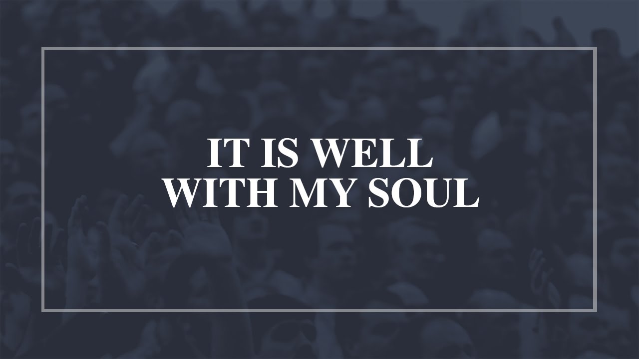 It is Well with My Soul • T4G Live [Official Lyric Video]