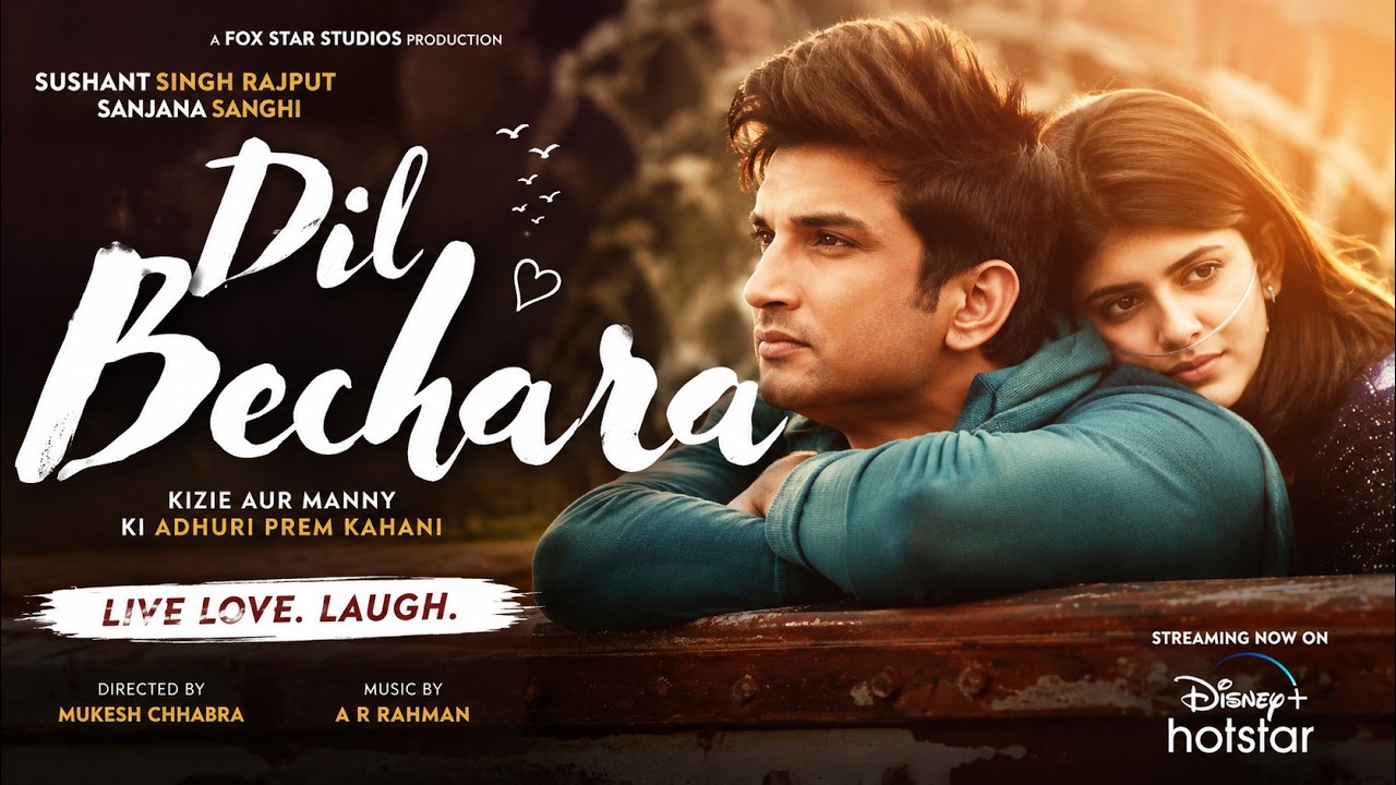 Dil Bechara | Sushant Singh Rajput, Sanjana Sanghi | Bollywood Movie