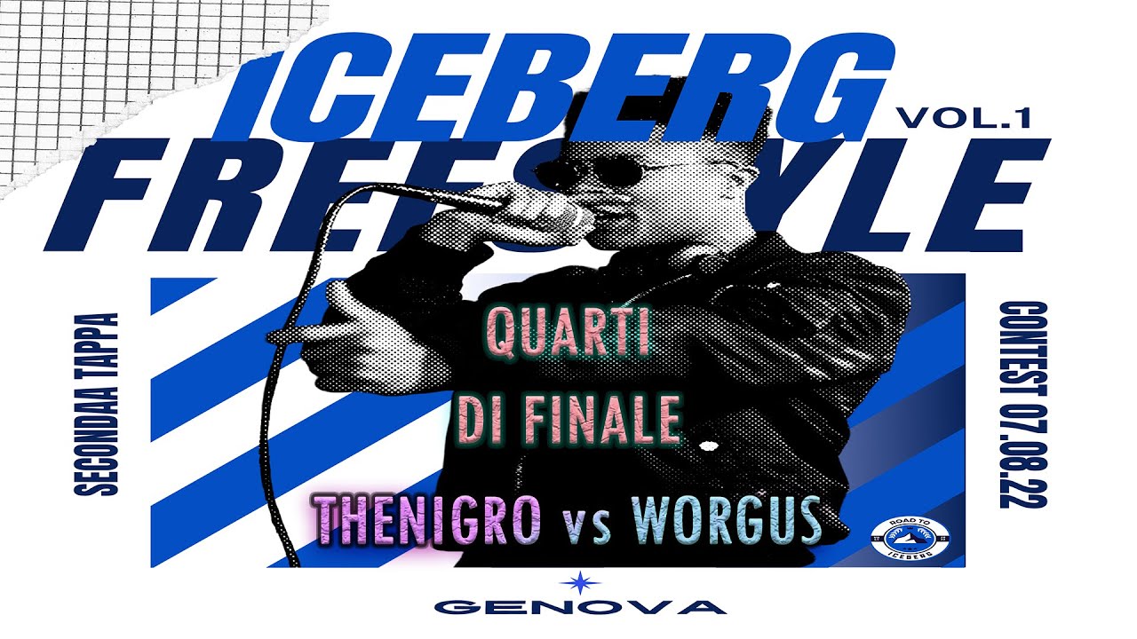 THENIGRO vs WORGUS (Quarti di finale) | Iceberg Freestyle Contest GE | Volume 1, Seconda Tappa