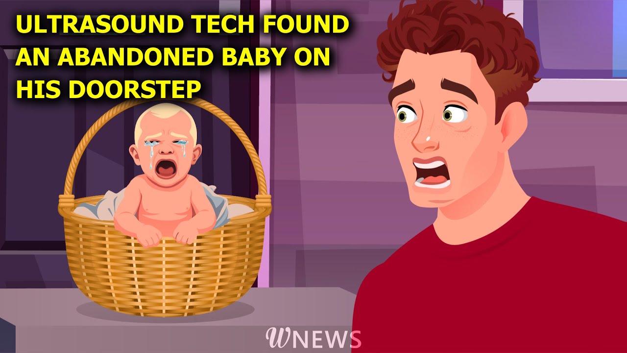 Ultrasound tech found an abandoned baby on his doorstep