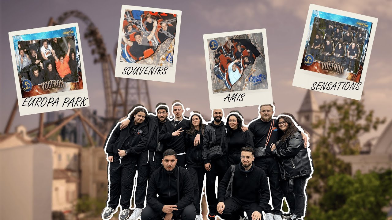 10 amis, 2 jours à Europa Park 🎢 (VLOG)