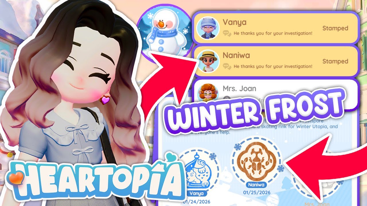 Подготовка к зимним морозам в Heartopia. День 2!