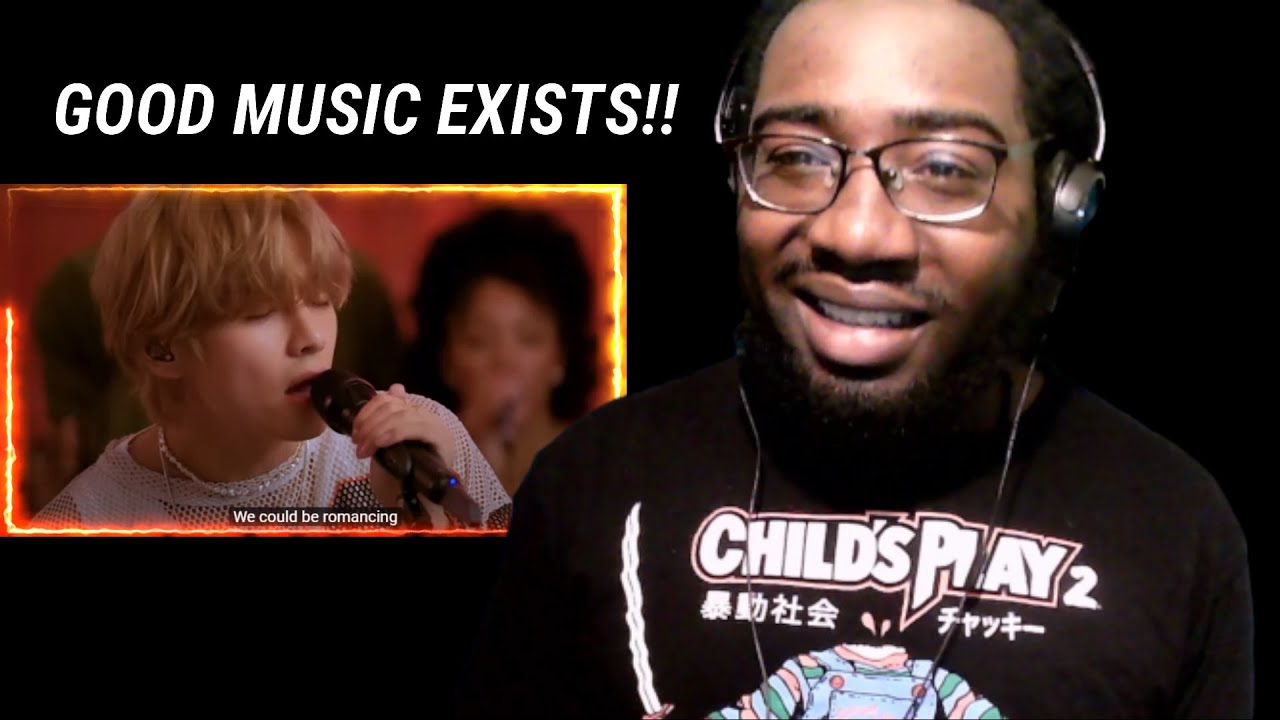 V MADE ME A FAN! V of BTS: Tiny Desk Korea | REACTION