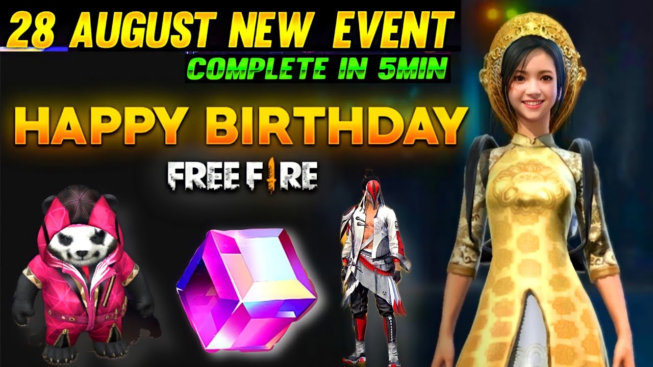 Free fire new event,28 august new event ,how to complete this event,ff free rewards