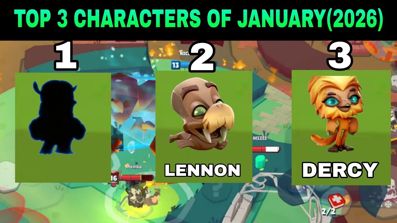 The Top 3 Characters Of January (2026) 💥 | Zooba