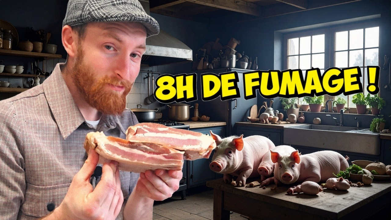 JE PRÉPARE DE LA POITRINE FUMÉE !