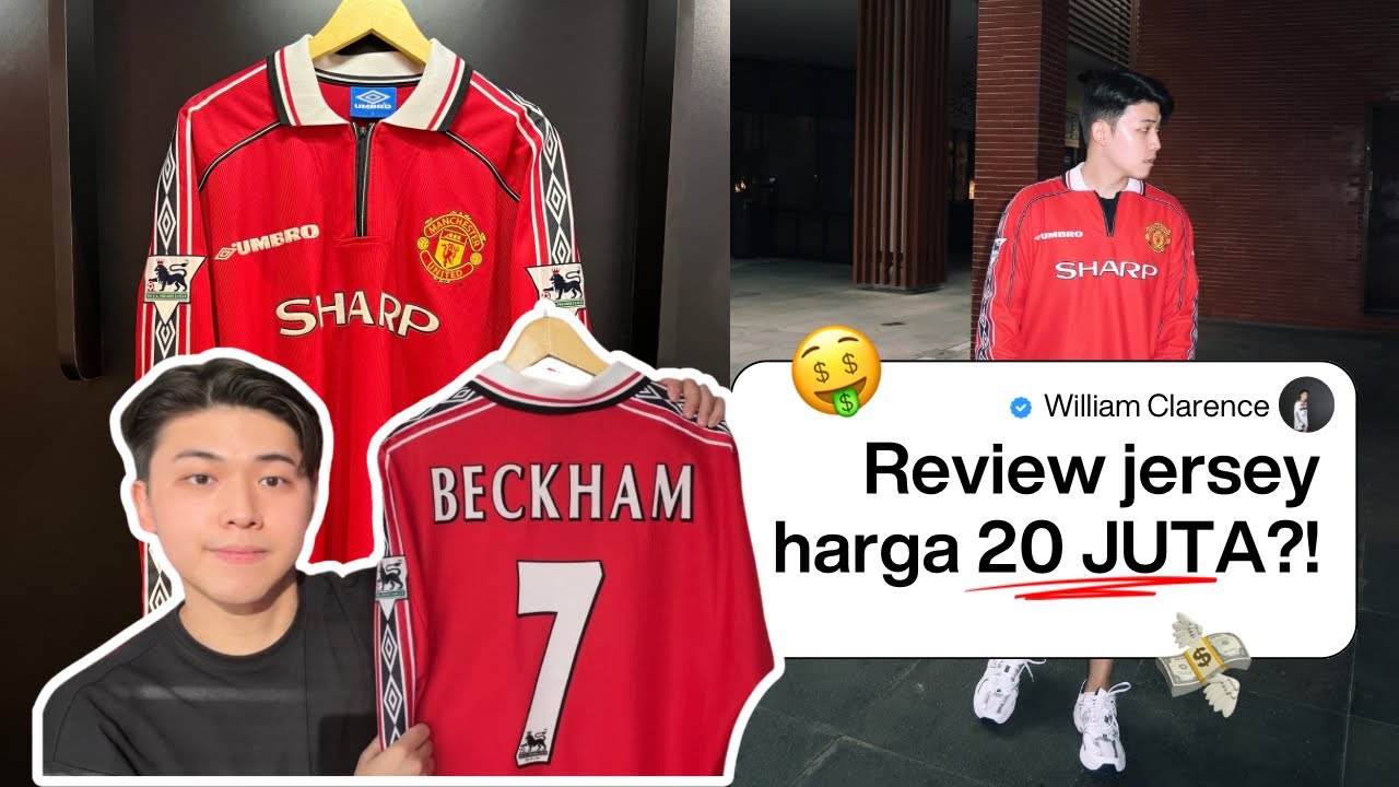 REVIEW JERSEY MANCHESTER UNITED 1999 HARGA 20 JUTA?!?🤑💸