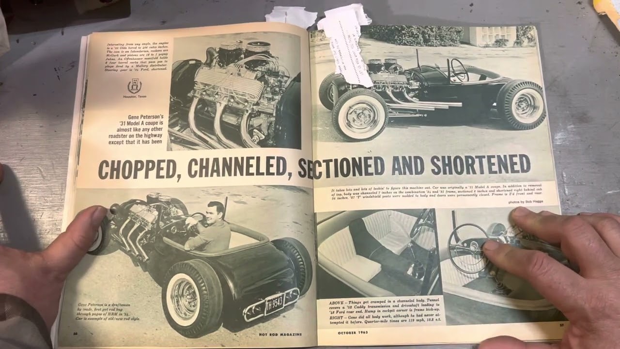 Vintage Car Magazine Review : Hot Rod October 1963
