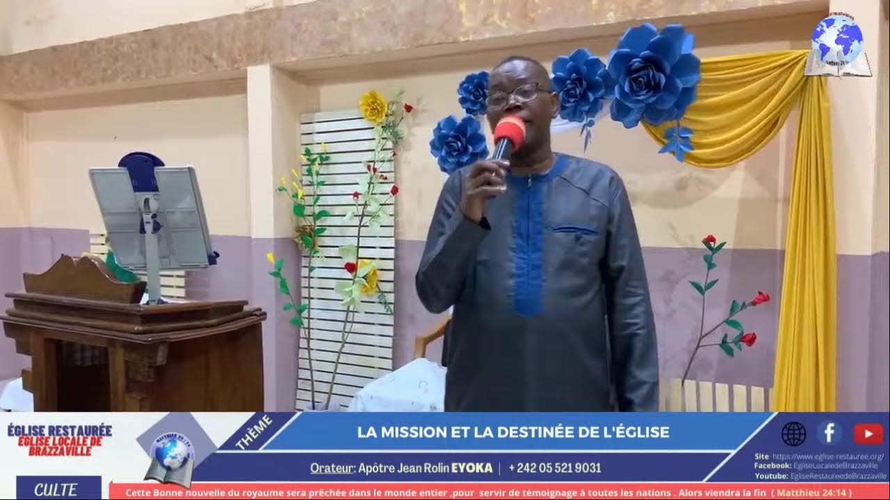 LA MISSION ET LA DESTINÉE DE L'ÉGLISE