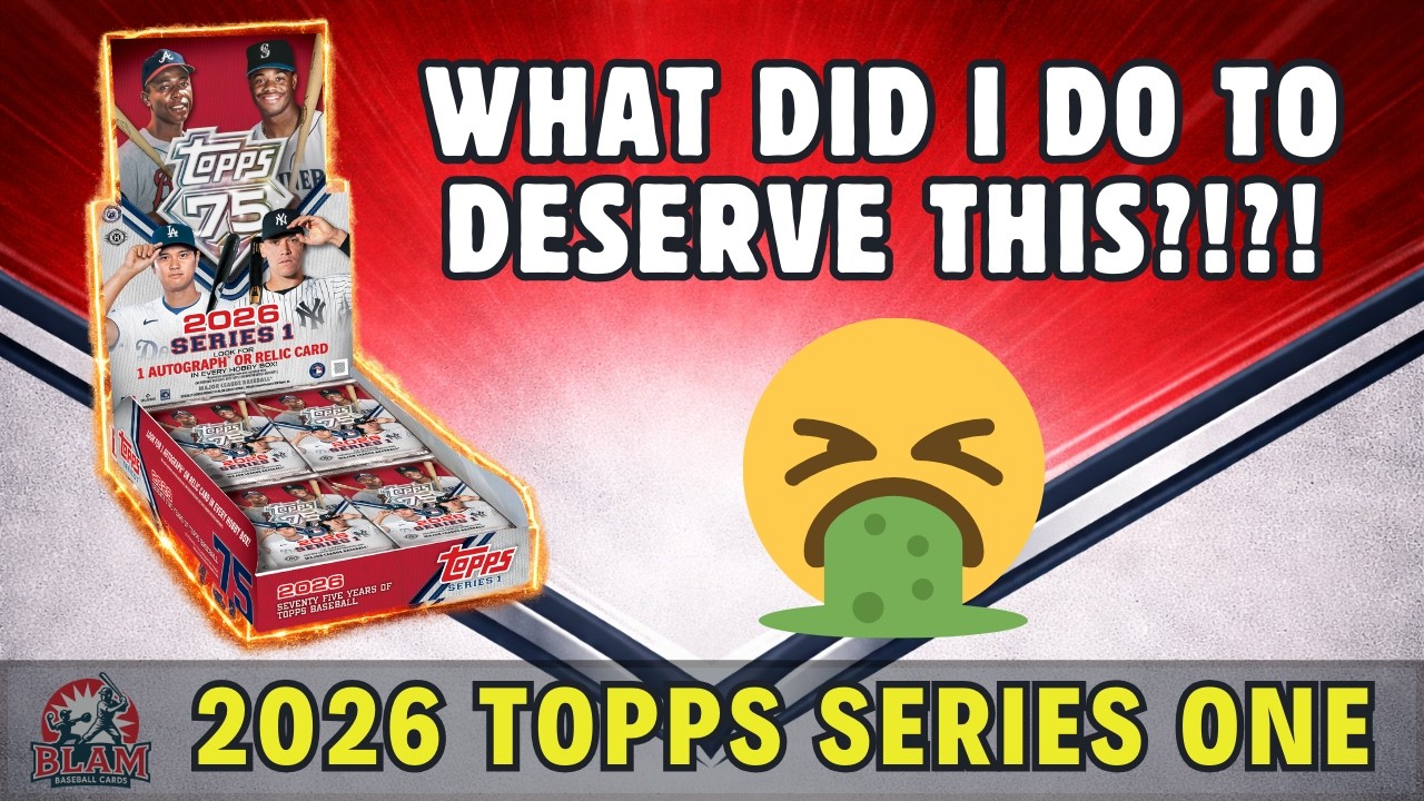 Чем я это заслужил?! | Коллекционный набор Topps Series One 2026