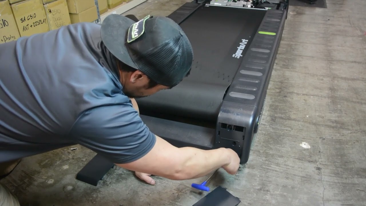 Replacing the belt on your SportsArt Treadmill