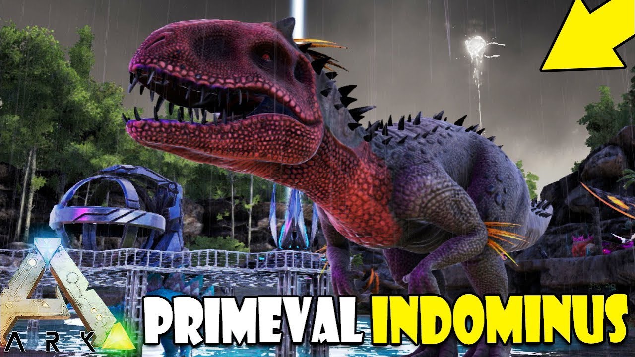RIP ELEMENTAL TITAN, TAMING PRIMEVAL INDOMINUS REX - ARK The Island Modded Indonesia #7