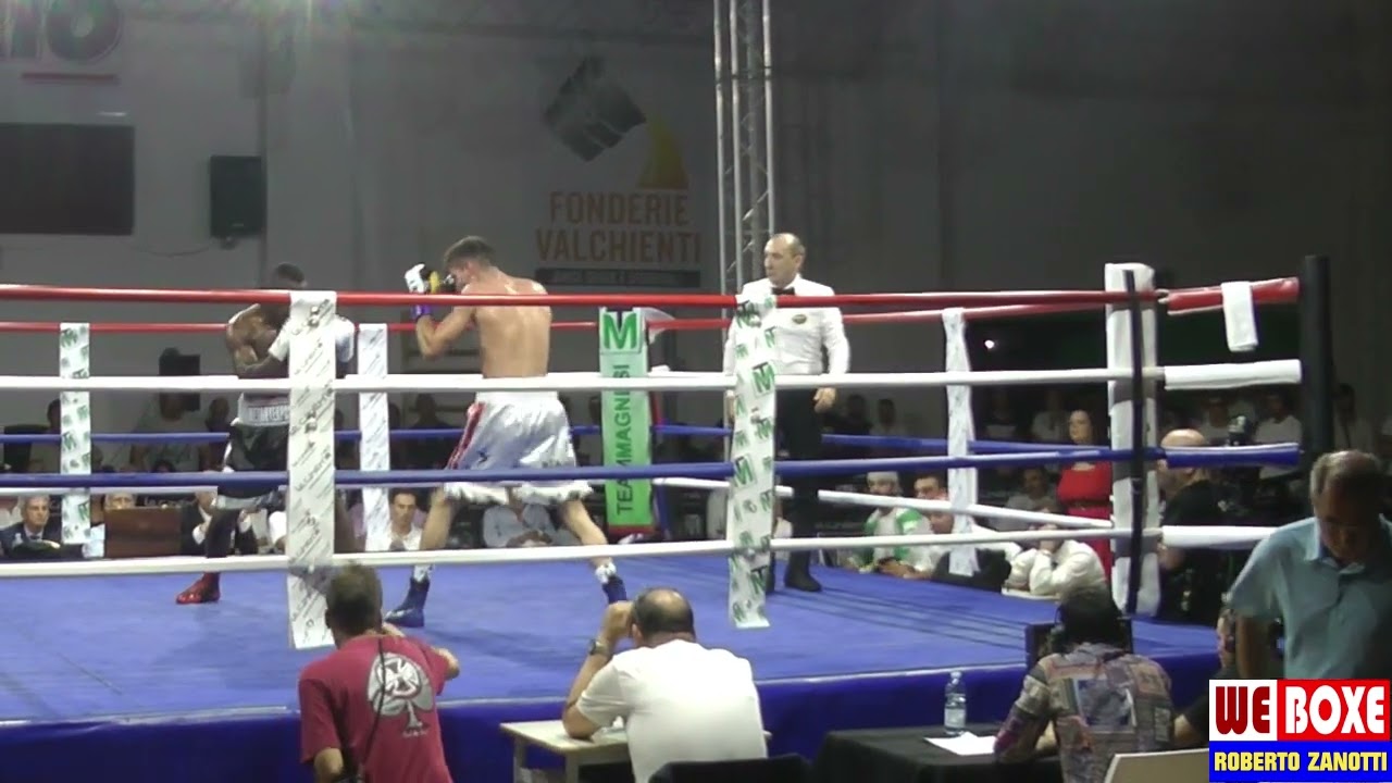 BOXE PRO: CHARLEMAGNE METONYEKPON vs FEDERICO SCHININA ( CAMPIONATO ITALIANO SUPERLEGGERI)