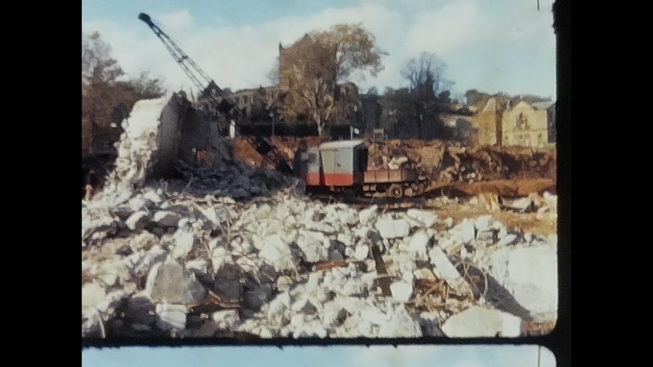 Demolition day 1968 Silk Mill Jedburgh