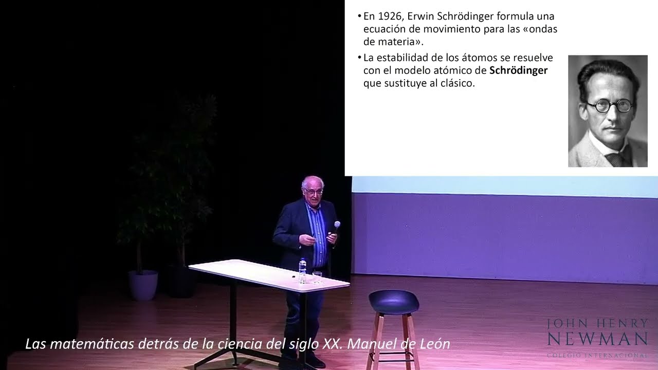 Las matemáticas detrás de la ciencia del s. XX | Manuel de León SAC Newman 2026